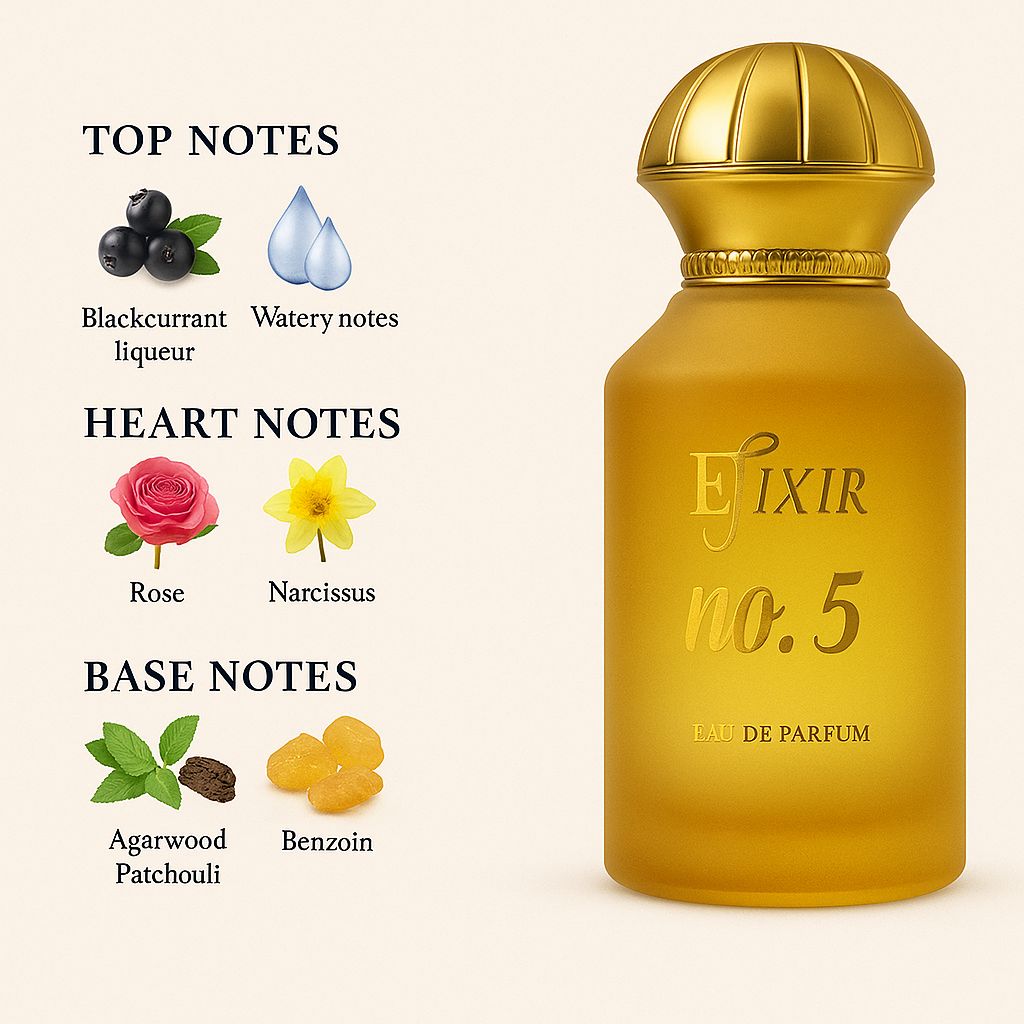 elixir | no. 5 perfume